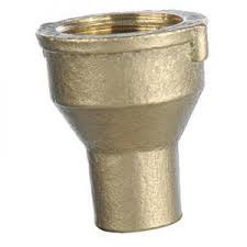 CUPLAS DE BRONCE FUNDIDAS PARA PLOMO .
