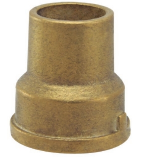 CUPLAS DE BRONCE FUNDIDAS PARA PLOMO .