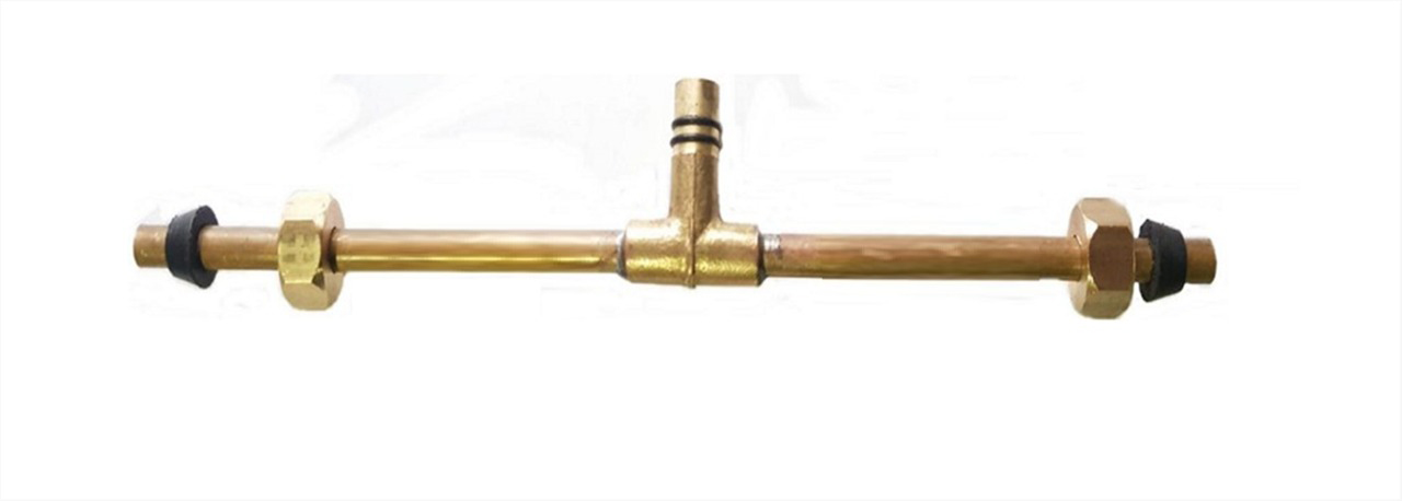 RAMALES COMPLETOS,TODO BRONCE CON O?RING PARA LAVATORIO,DE 27 CM.