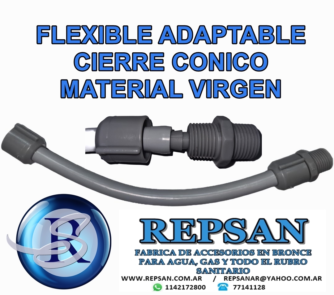FLEXIBLE H-M PARA AGUA ADAPTABLE PVC VIRGEN