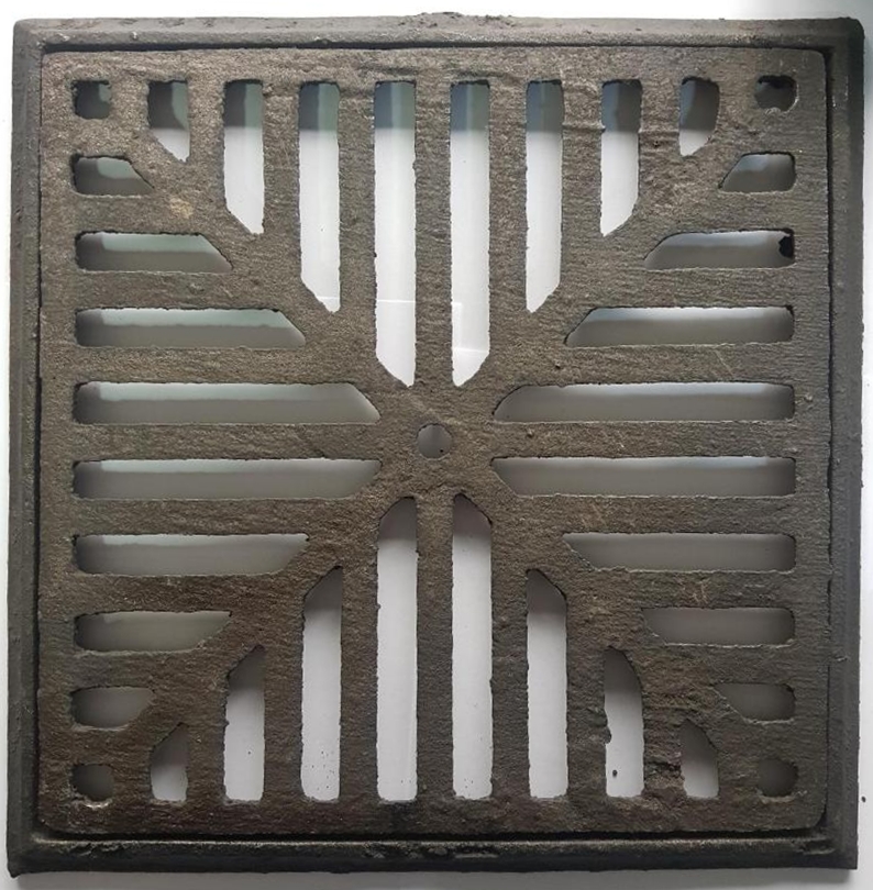 REJAS DE HIERRO FUNDIDO PARA PISO
