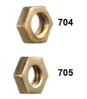 TUERCAS DE BRONCE