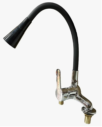GRIFERIA BLACK FLEXIBLE PARA DOBLE AGUJERO MONOCOMANDO
